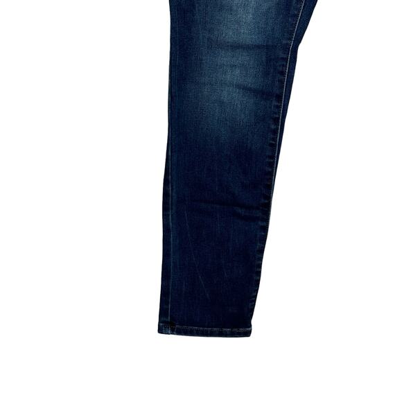 Old Navy Women's Jeans Mid-Rise Pop Icon Skinny Denim Stretch Dark Blue Size 4 - Picture 4 of 10